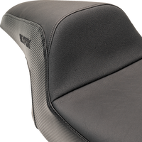 SLYFOX Slyfox Seat Black Logo Smooth Vinyl Carbon Fiber FL '97-'07 08011612