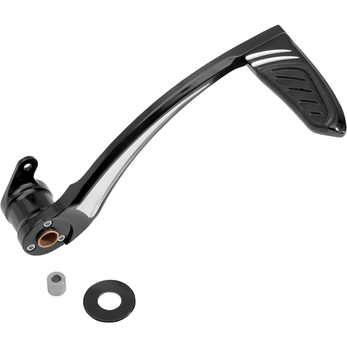 PERFORMANCE MACHINE PM Rear Brake Lever '97-'07 FLH Black 00321080BM