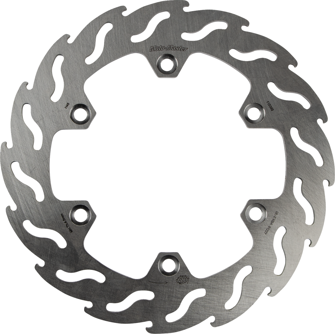 MOTO-MASTER Brake Rotor Front Flame