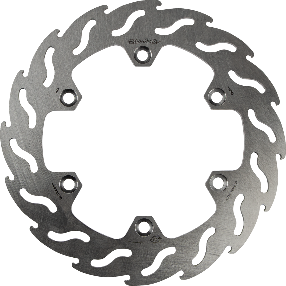 MOTO-MASTER Brake Rotor Front Flame