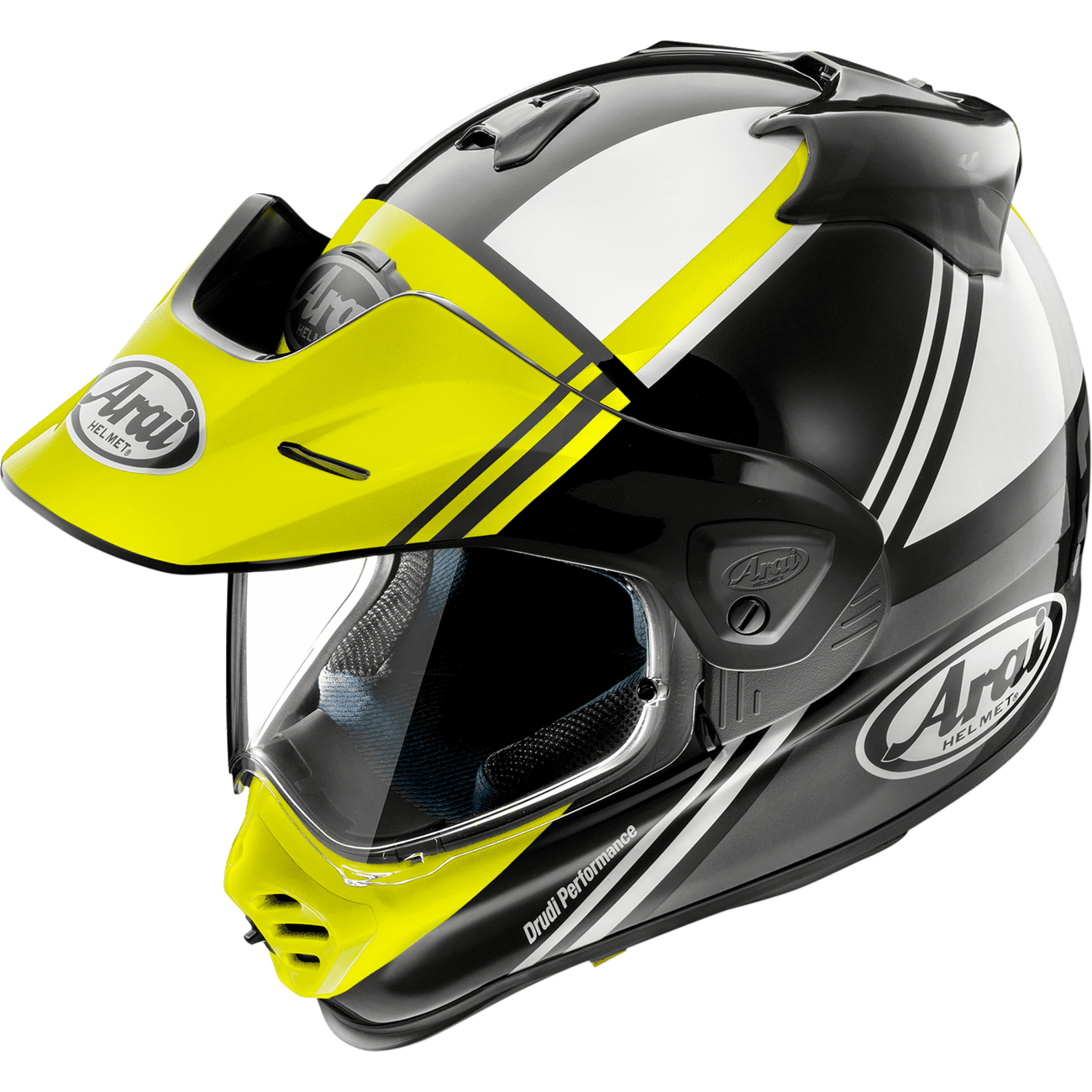 ARAI HELMETS XD-5 Helmet Cosmic Fluorescent Yellow Medium 01400328