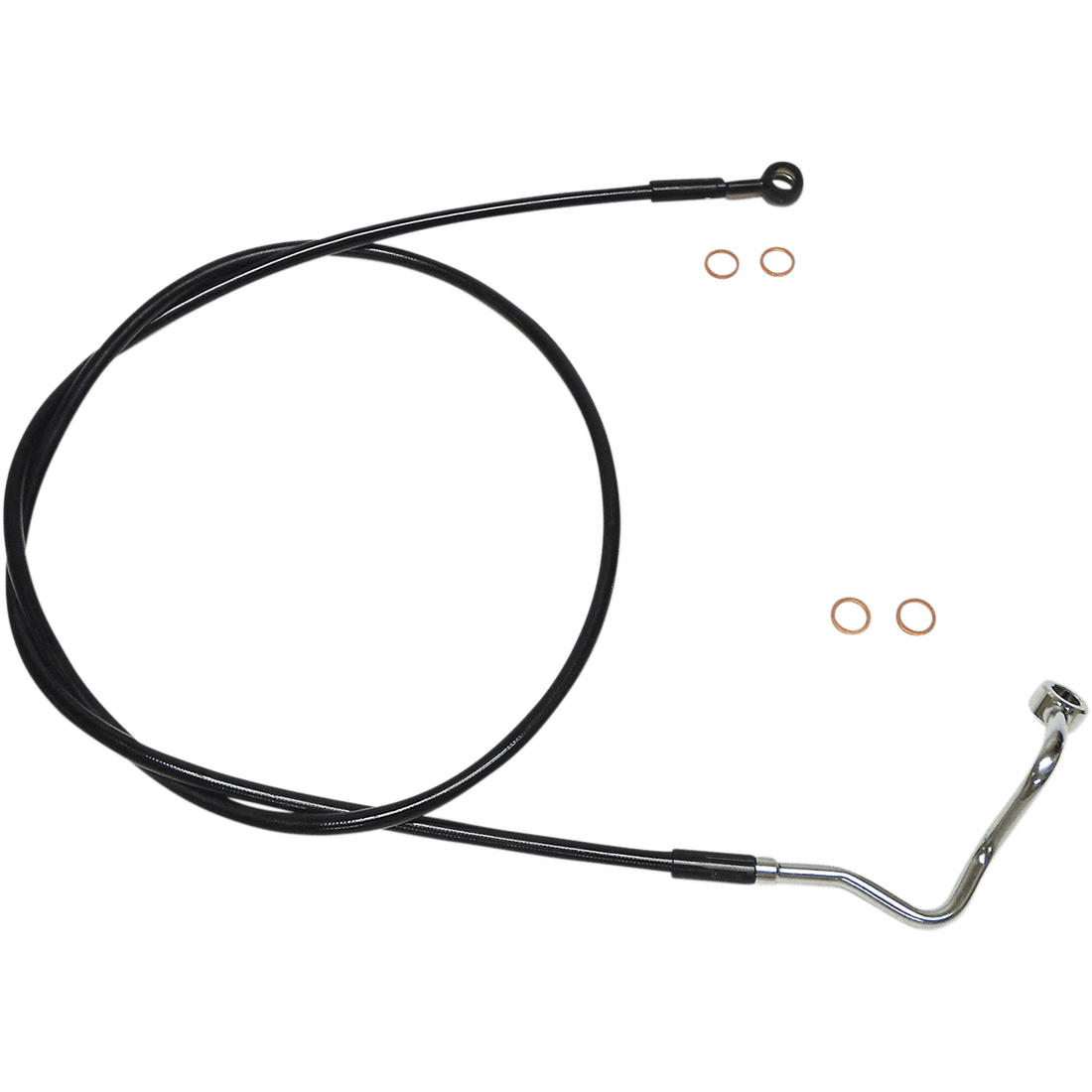 MAGNUM SHIELDING Brake Line Upper ABS Black SBB141567