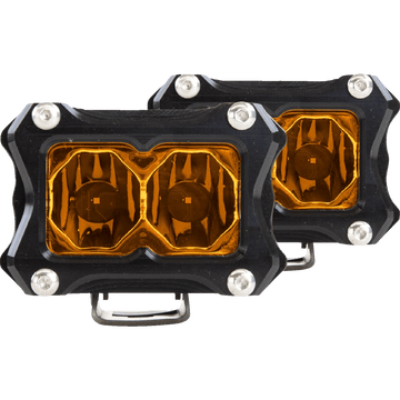 HERETIC Flood Light 2" Amber 50213