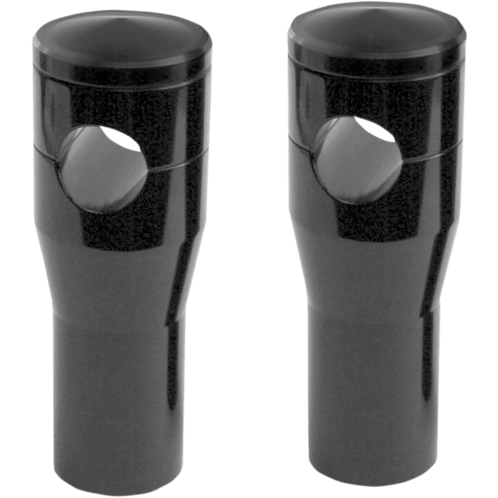 ACCUTRONIX Risers 4" Black HR1354B