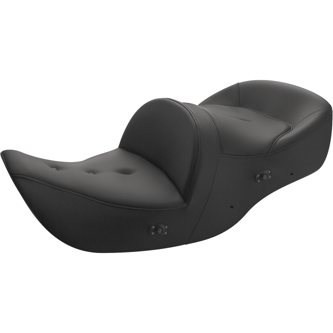 SADDLEMEN Seat Roadsofa™ Without Backrest Pillow Top Black Heated H0107181HCT