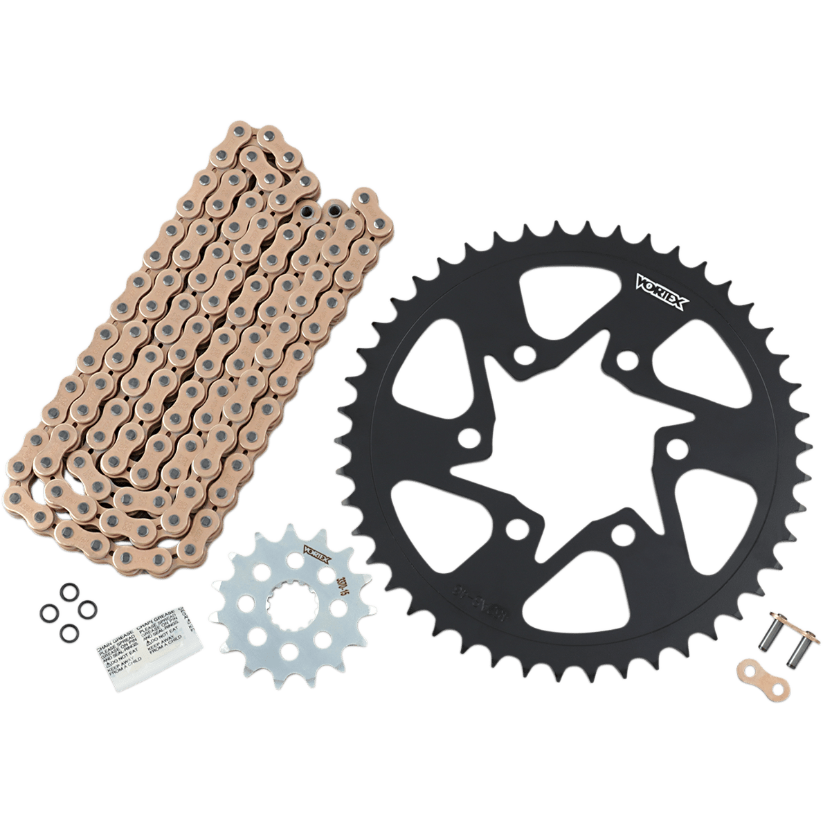 VORTEX Chain Kit Gold Kawasaki Versys 650 CKG6394