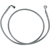 DRAG SPECIALTIES Brake Line Front (Upper) Stainless Steel