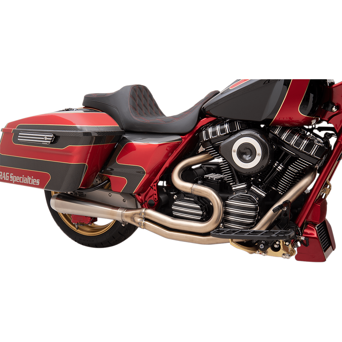 BASSANI XHAUST 2:1 Exhaust Stainless Steel 1F22SS