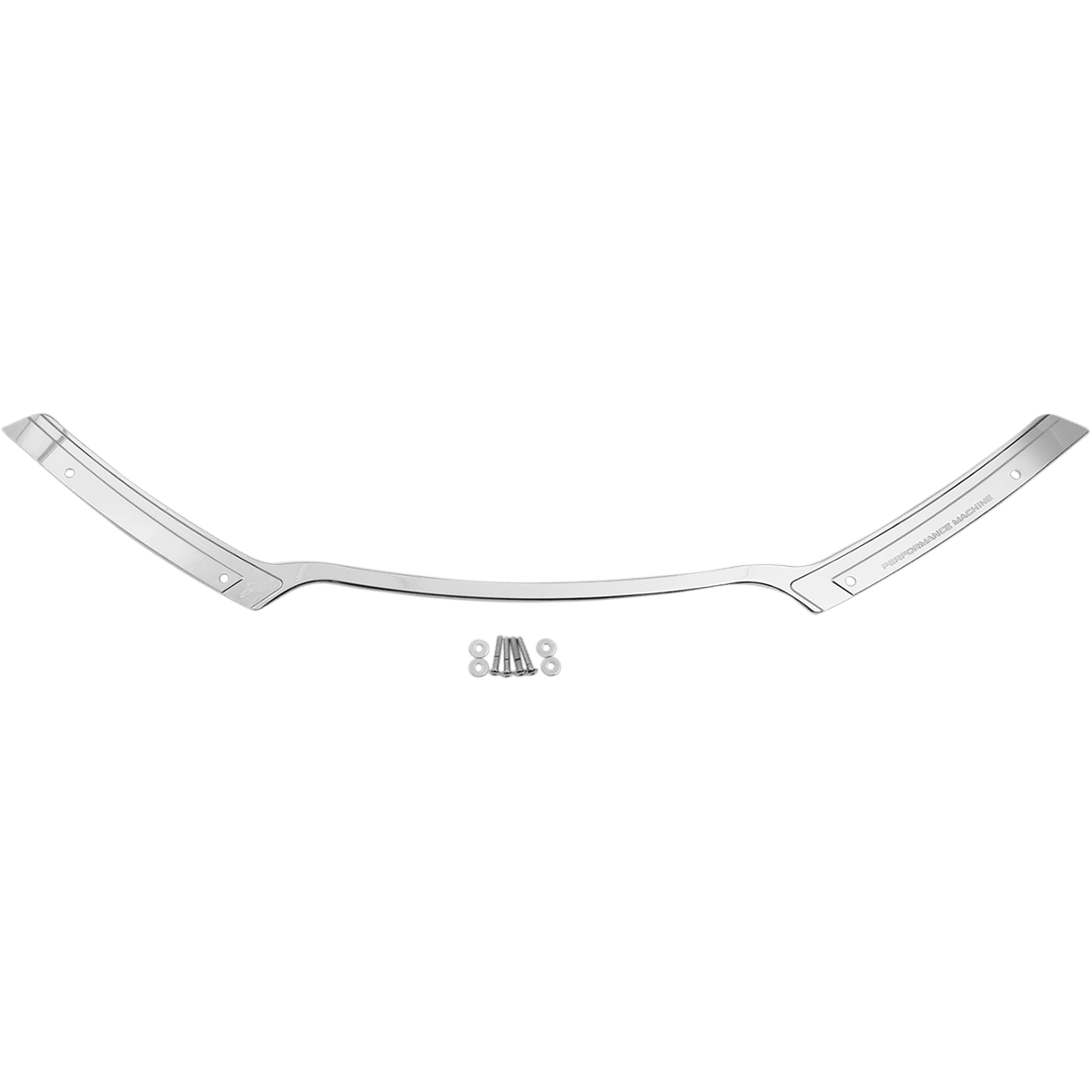 PERFORMANCE MACHINE PM Windshield Trim Scallop Chrome FLTR '15-'21 02092018SCACH