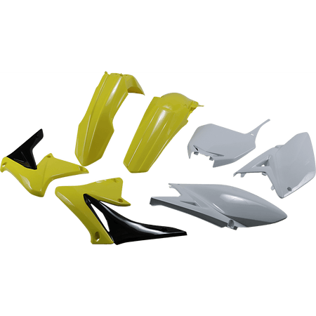 UFO Replacement Body Kit OEM Yellow/White/Black SUKIT416999W