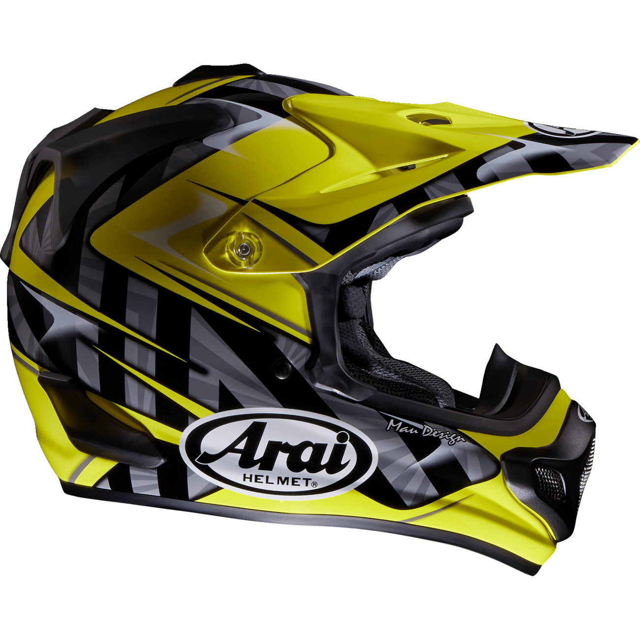 ARAI HELMETS VX-Pro4 Helmet Scoop Yellow Medium 01108198