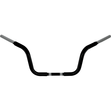 WILD 1 Handlebar Ape Hanger 8-1/2" TBW Black WO513B