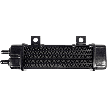 JAGG OIL COOLERS Universal Oil Cooler 6-Row Gloss Black 3050