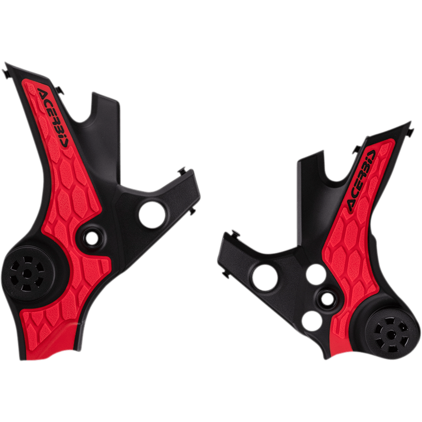 ACERBIS X-Grip Frame Guards Red/Black Honda African Twin