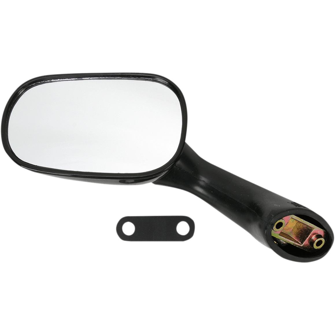 EMGO Mirror Side View Oval Black Left