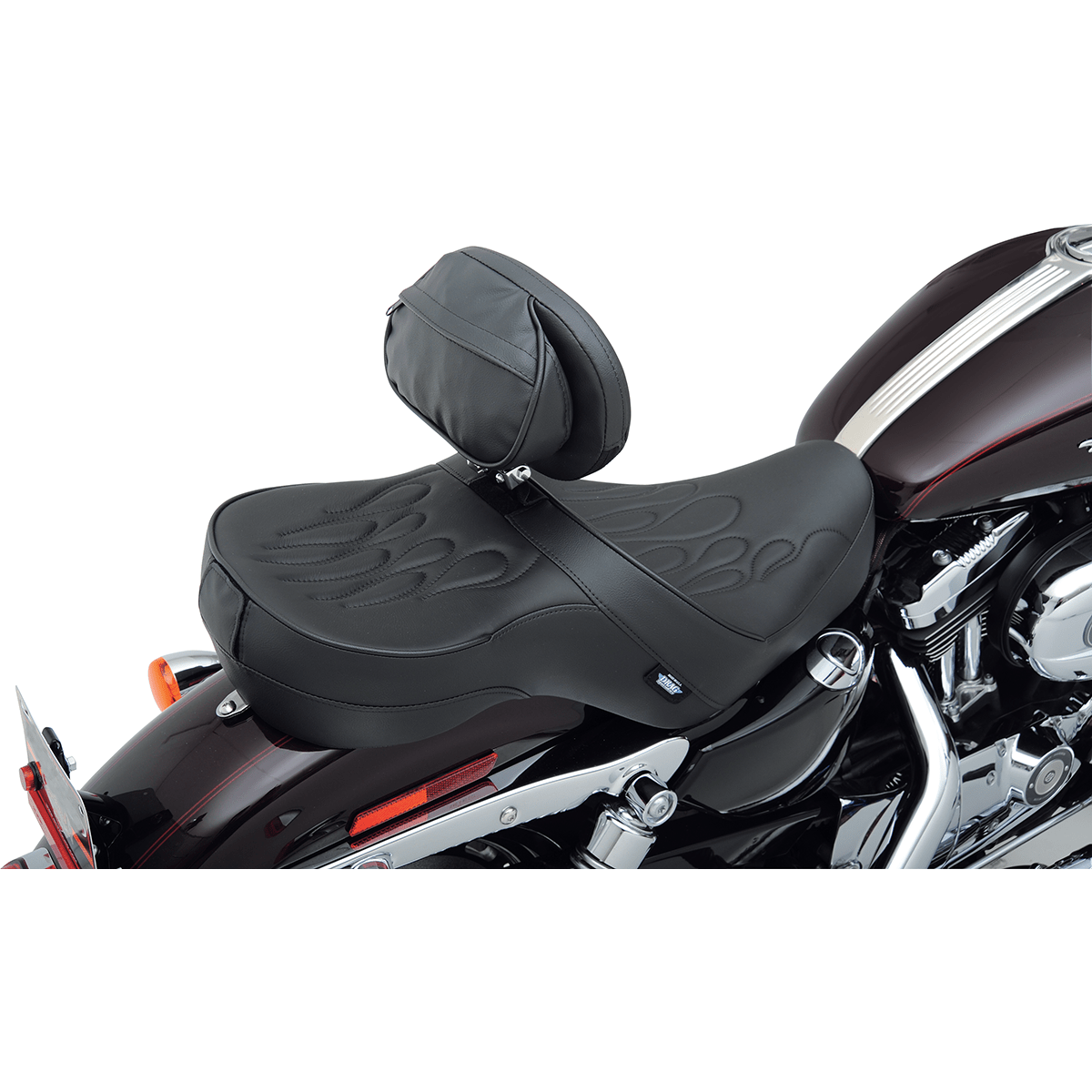 DRAG SPECIALTIES EZ Glide II Convertible Backrest with Cover