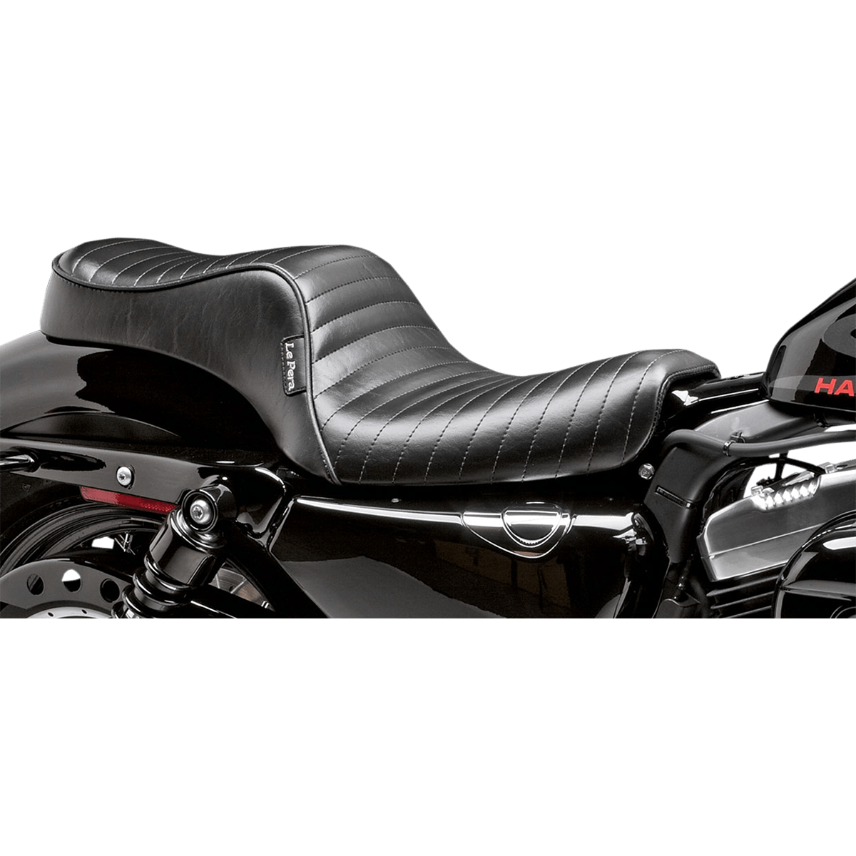 LE PERA Cherokee Seat Pleated Black XL '04-'22 LK026PT