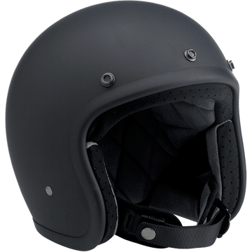 BILTWELL Bonanza Helmet Flat Black Medium 1001201203