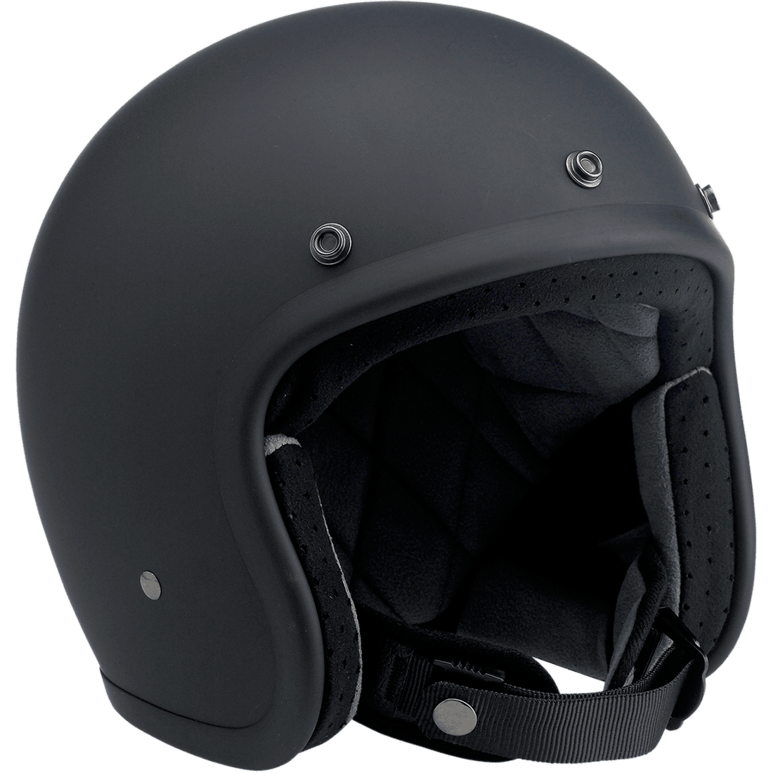 BILTWELL Bonanza Helmet Flat Black Small 1001201202