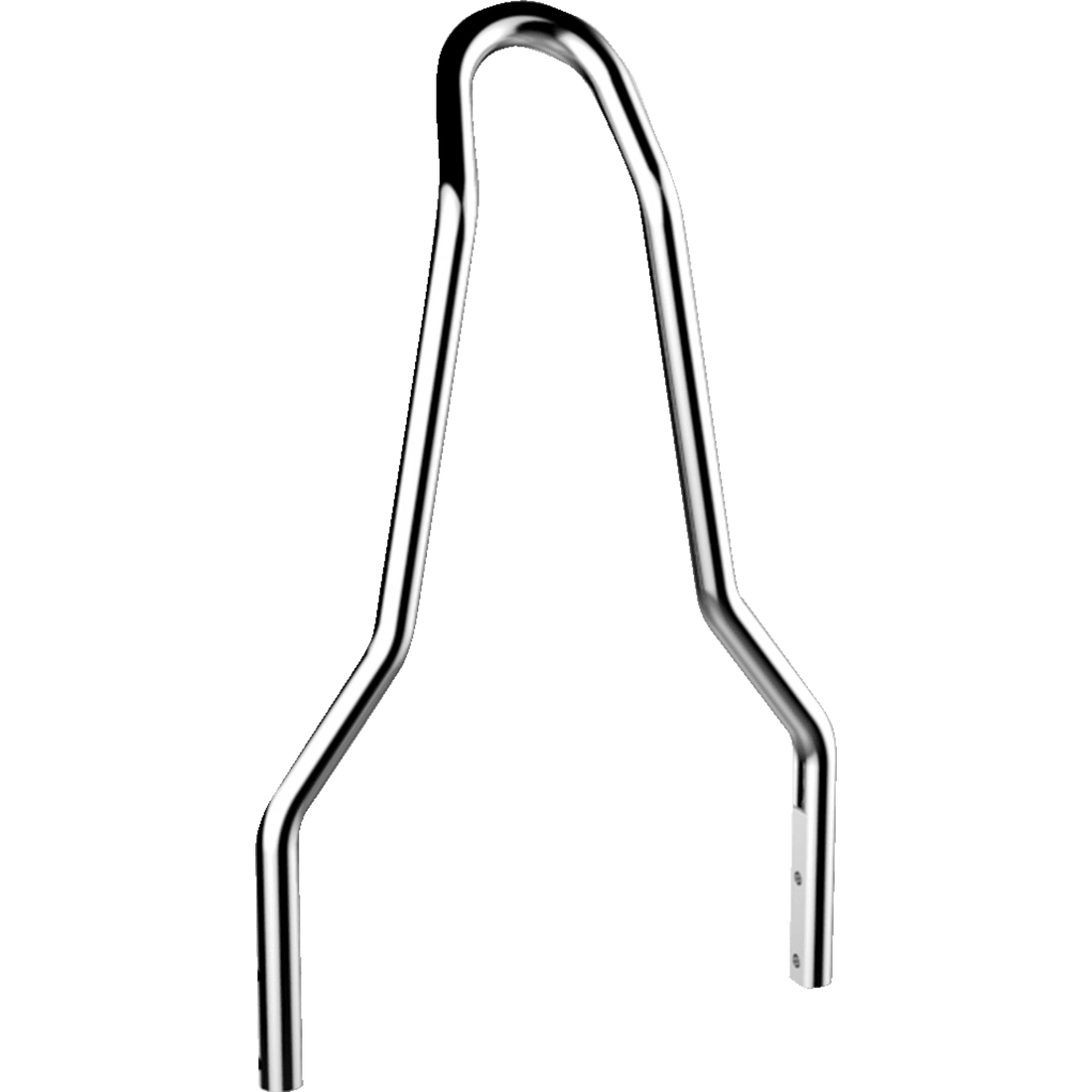 DRAG SPECIALTIES Round Tapered Sissy Bar Chrome 10.12"H x 8.75"W