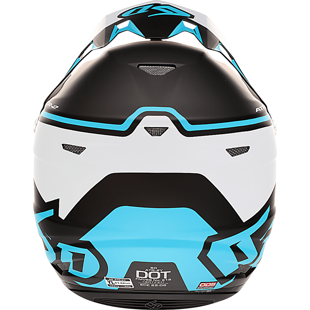 6D HELMETS ATR-2Y Helmet Drive Cyan XL