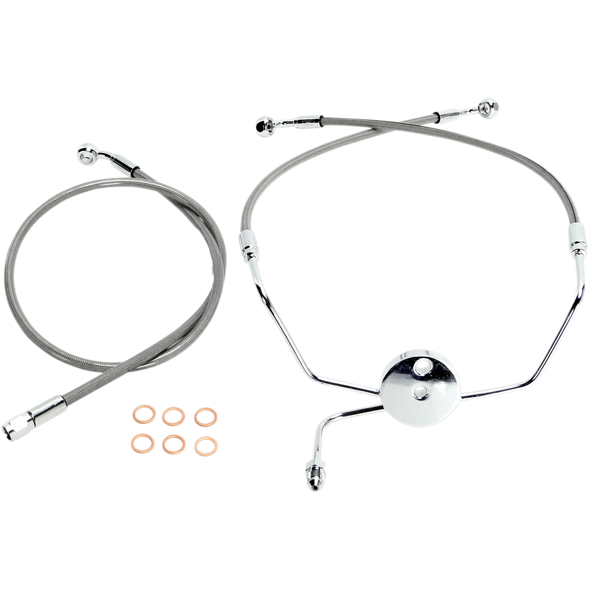 MAGNUM SHIELDING Brake Line Front XR Stainless Steel SSC130733