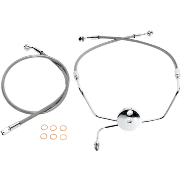 MAGNUM SHIELDING Brake Line Front XR Stainless Steel SSC130733