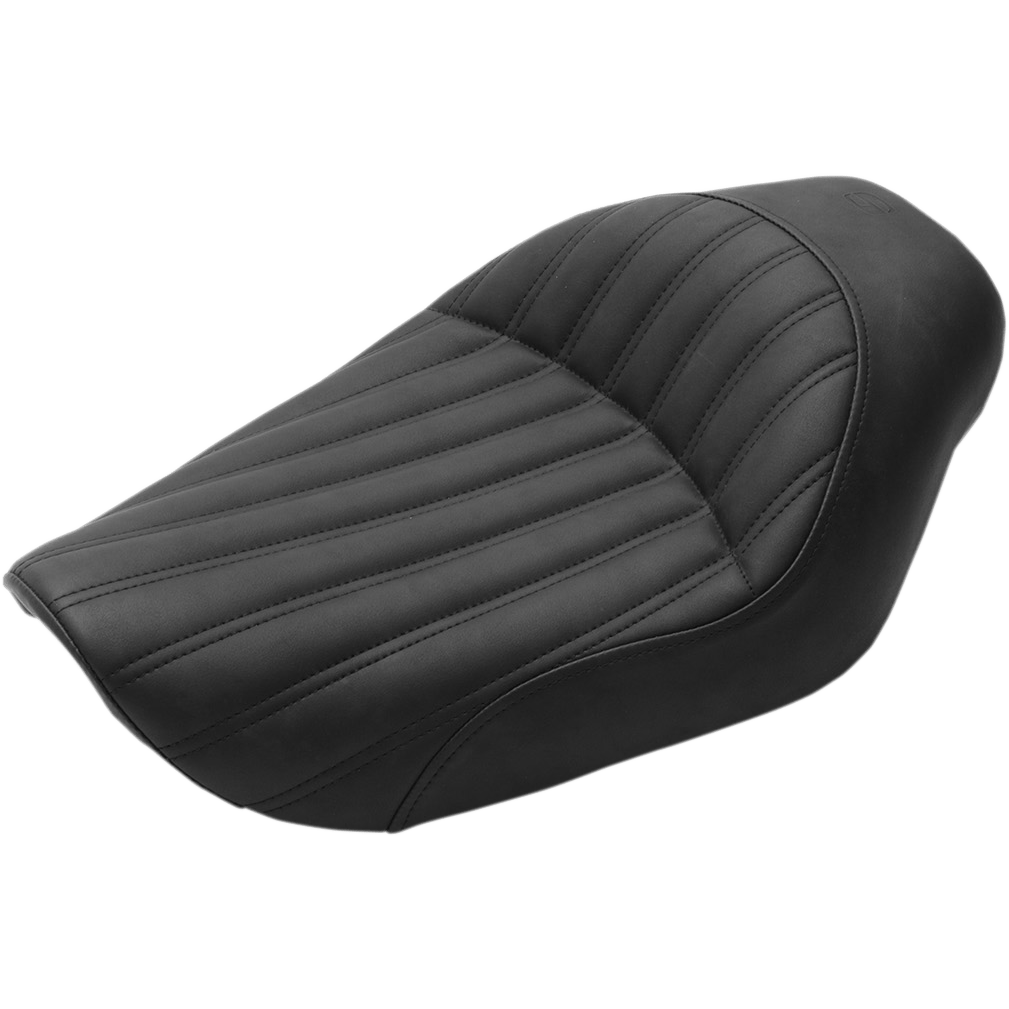 SADDLEMEN Knuckle Solo Seat Ribbed Black FXD '96-'03 896040023