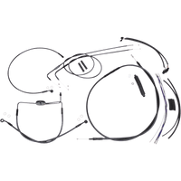 MAGNUM SHIELDING Control Cable Kit XR Black 486201