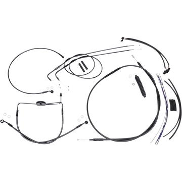 MAGNUM SHIELDING Control Cable Kit XR Black 486201