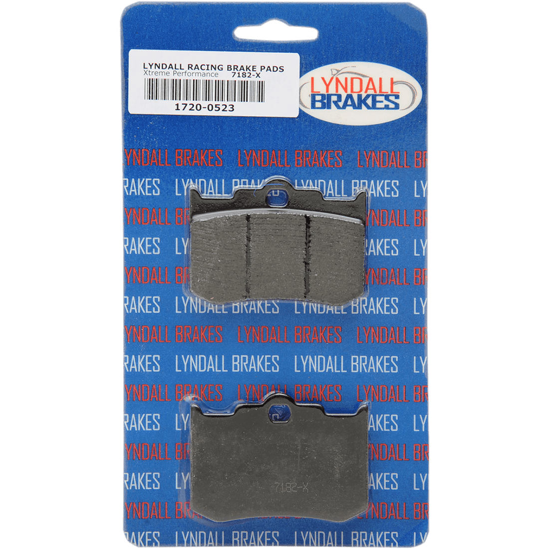 LYNDALL RACING BRAKES LLC X-Treme Brake Pads 4-Piston 7182X