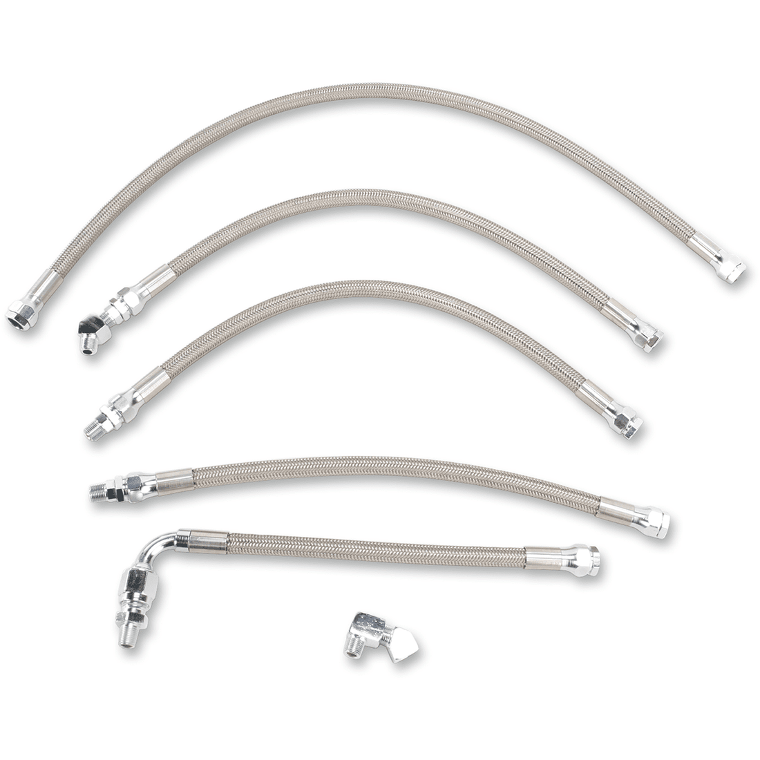 DRAG SPECIALTIES Oil Line Kit Stainless Steel FXR