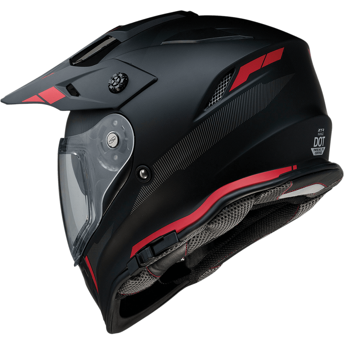 Z1R Range Helmet Uptake Black/Red Large