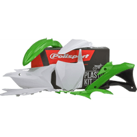 POLISPORT Body Kit Complete '14 '15 OEM Green/White/Black KX 85 90632