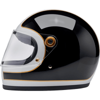 BILTWELL Gringo S Helmet Gloss White/Black Tracker XS 1003566501