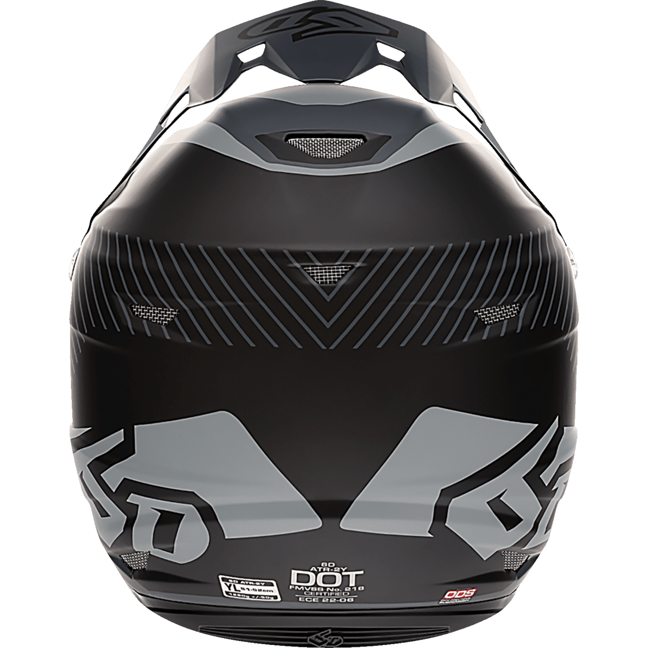 6D HELMETS ATR-2Y Helmet Fusion Black Small