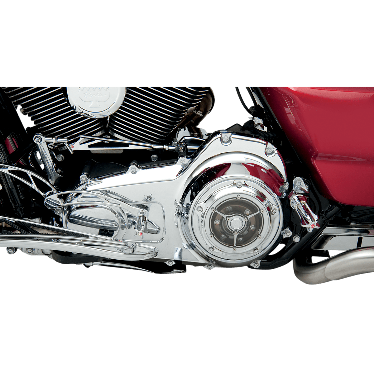 RSD Clarity Derby Cover Chrome Big Twin 01772007CH