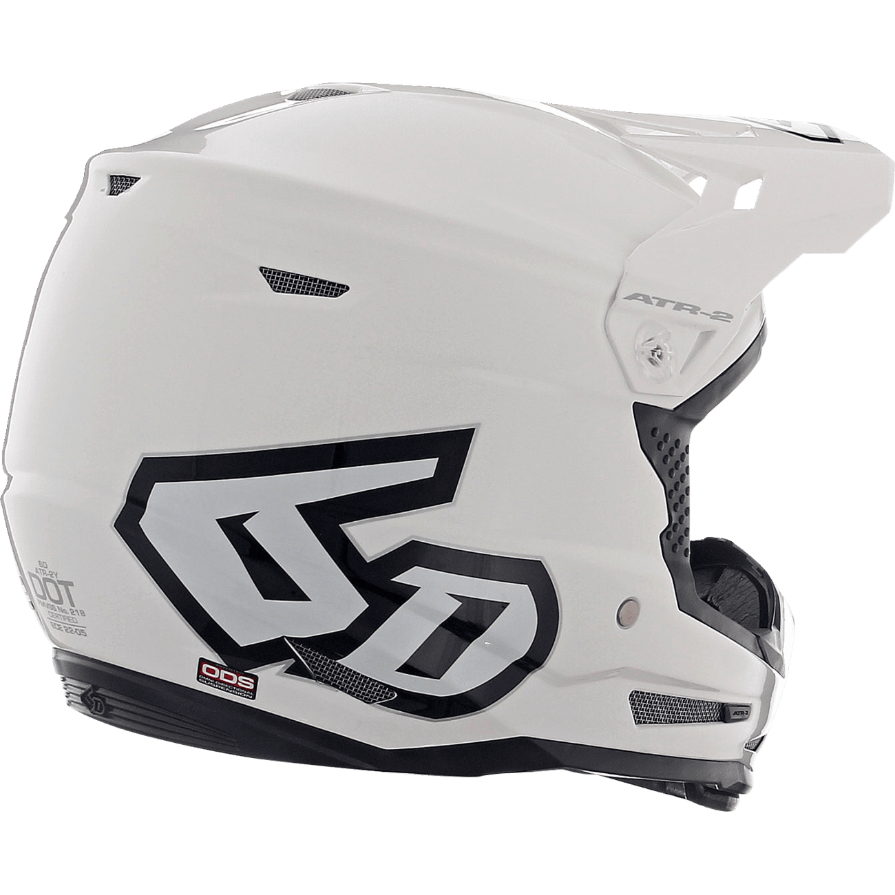 6D HELMETS ATR-2Y Helmet Gloss White Small