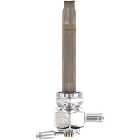 PINGEL Hex Fuel Valve Chrome 22 mm 4311CH