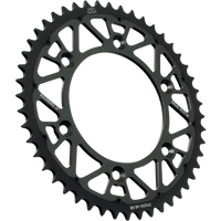 JT SPROCKETS Steel Rear Sprocket Graphite 48 Tooth