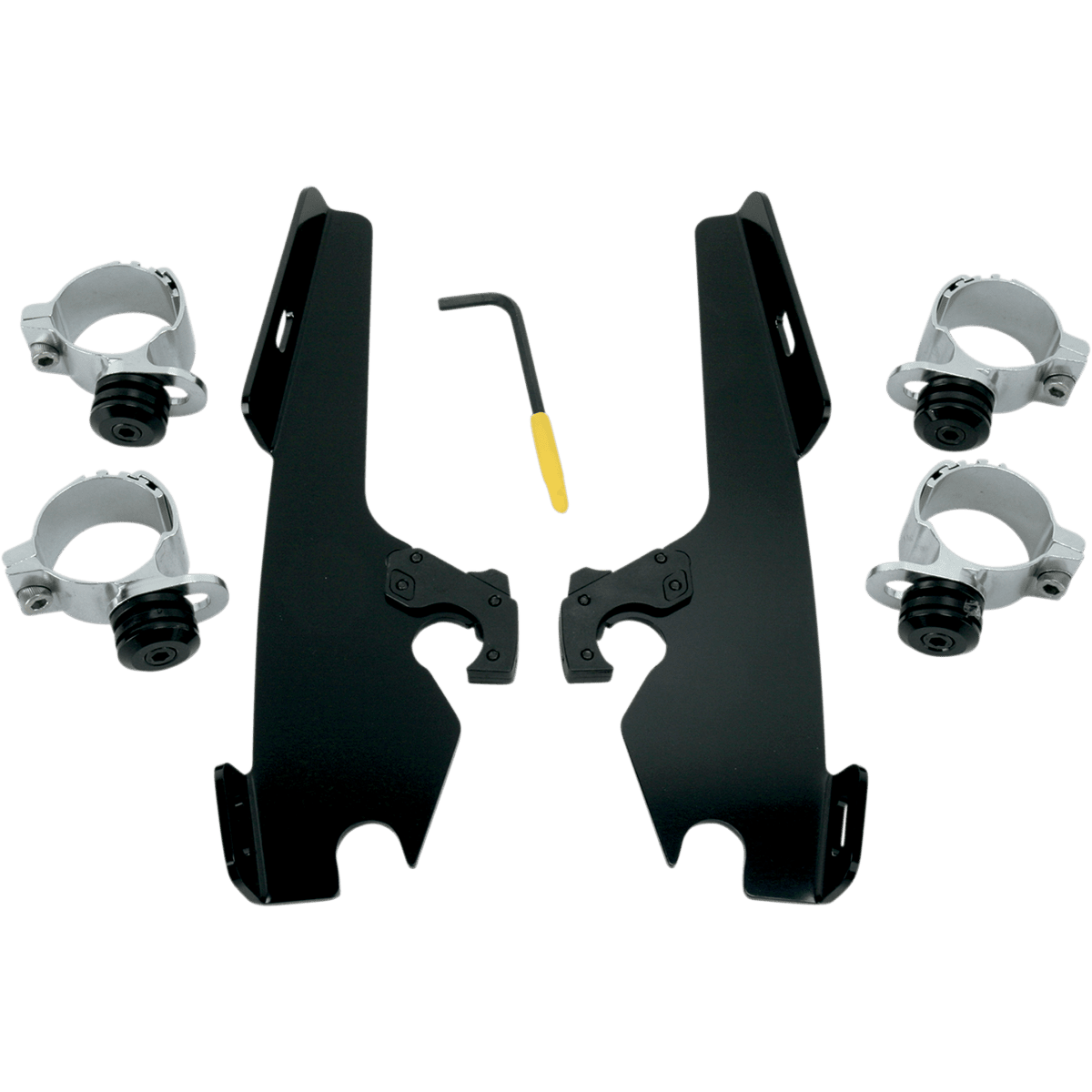 MEMPHIS SHADES Fats/Slim Trigger Lock Mounting Kit Wide Black MEB8968