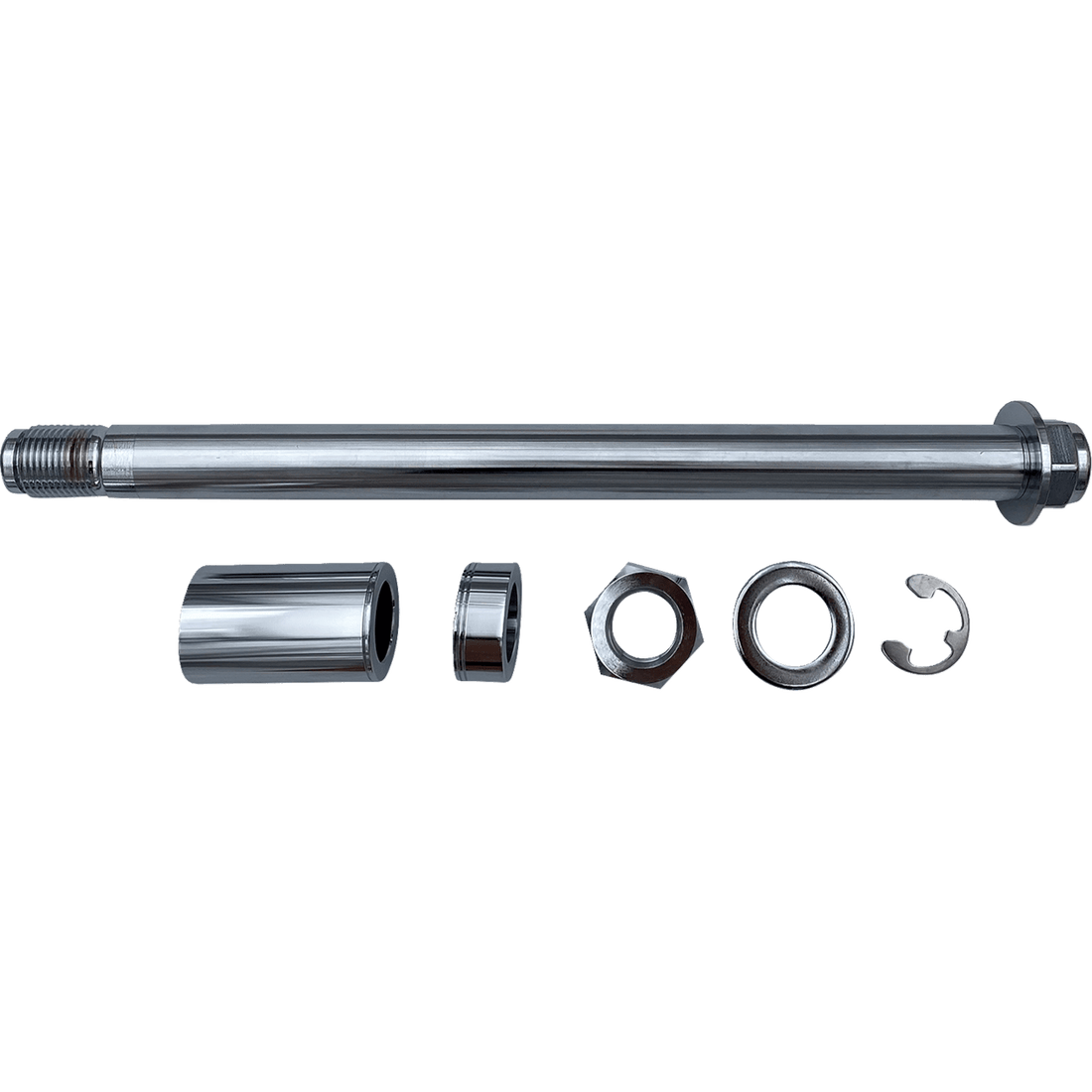 DRAG SPECIALTIES Axle Kit Chrome