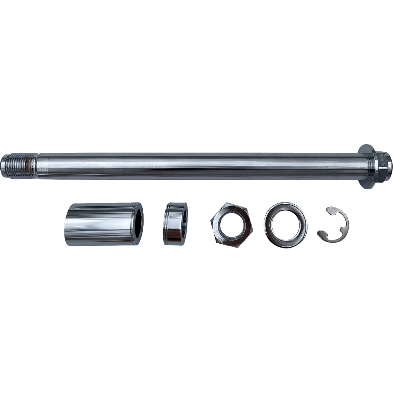 DRAG SPECIALTIES Axle Kit Chrome