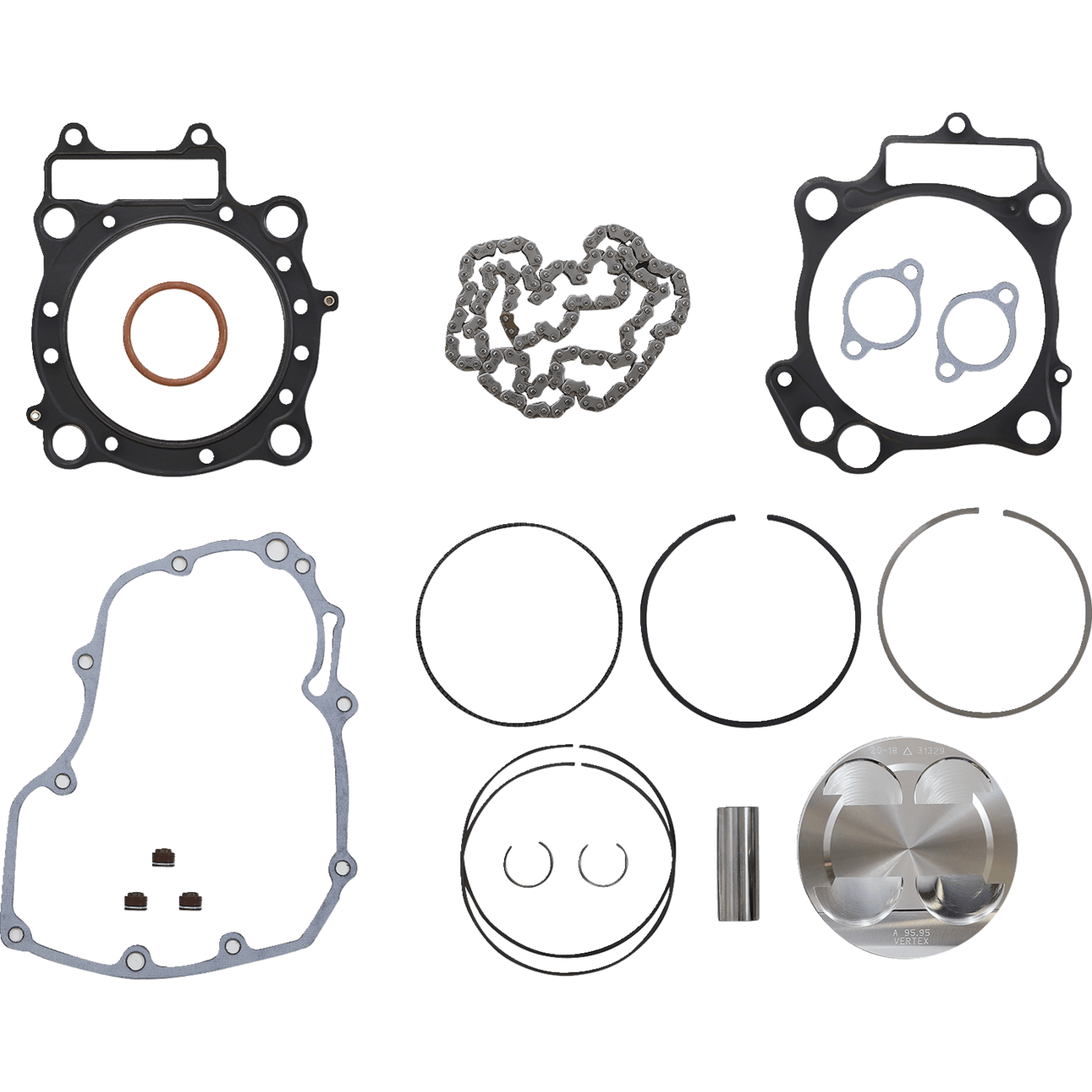 VERTEX Top End Piston Kit TRX450R/ER 95.95 mm VTKTC23522A