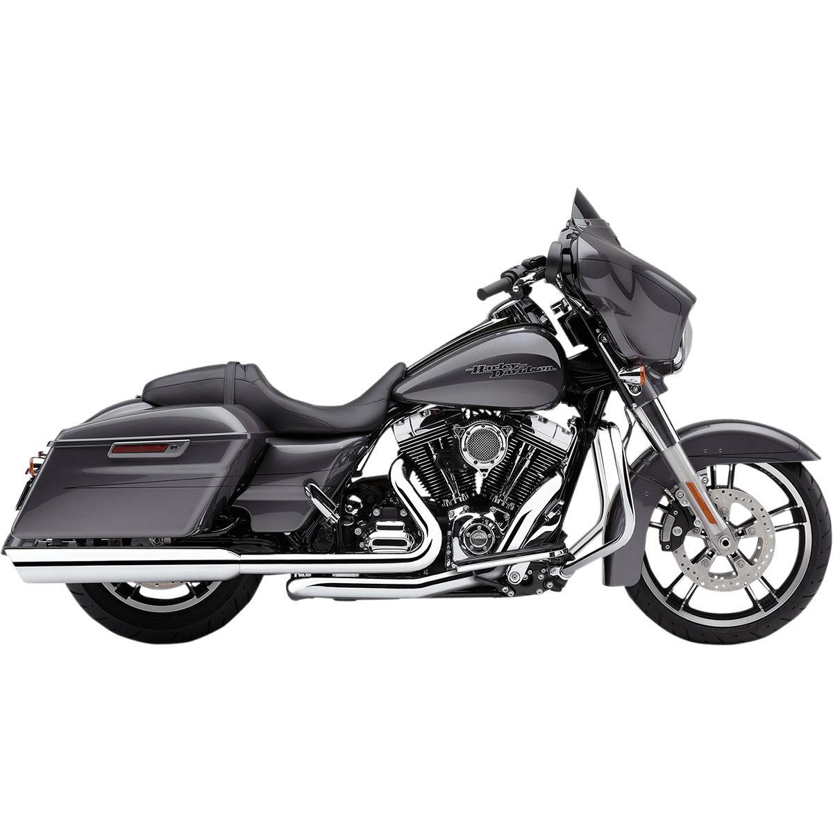 COBRA 909 4" Mufflers Chrome '95-'16 Bagger 6106