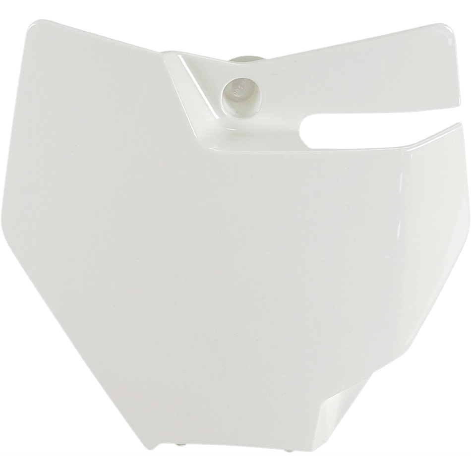 UFO Front Number Plate 2020 White