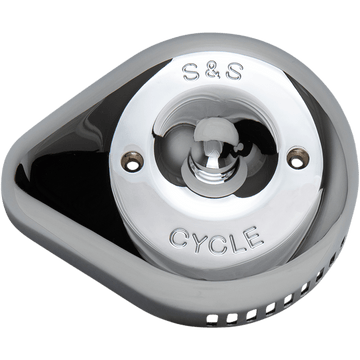 S&S CYCLE Air Cleaner Cover Slasher Chrome 1700532