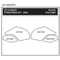 STOMPGRIP Traction Kit Black Kawasaki