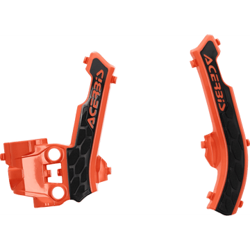 ACERBIS X-Grip Frame Guards '16 Orange/Black Gas Gas | Husqvarna | KTM