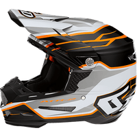 6D HELMETS ATR-2 Helmet Phase White/Orange 2XL